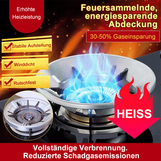 Haushalt Feuersammelnde, energiesparende Abdeckung für Gasherde