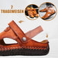 🏆Bis zu 50 % Rabatt!🔥🩴Große Größe Weiches Leder Männer Atmungsaktive Outdoor-Sandalen