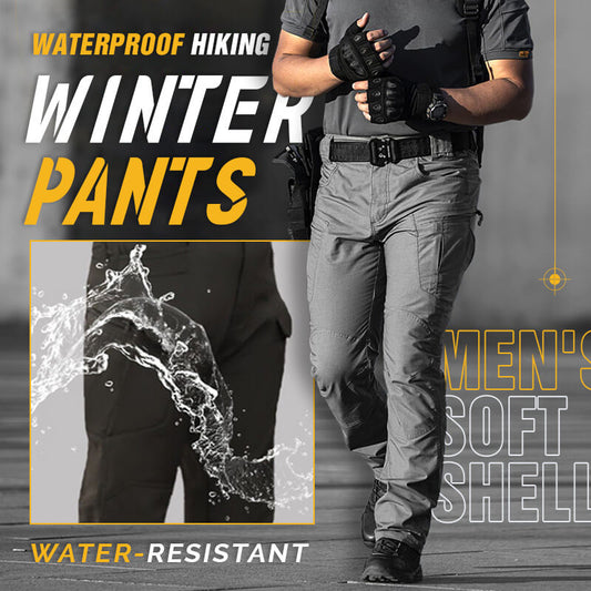 🎁2024 Neues Design👖Wasserdichte Softshell-Winterhose für Männer💥