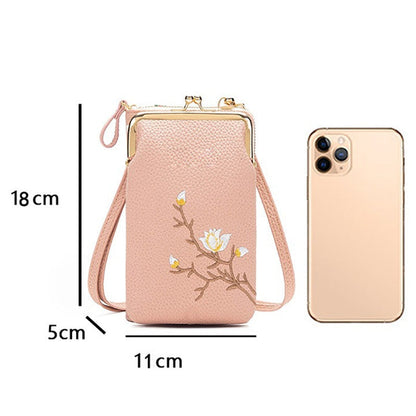 🔥2025 Heißer Verkauf 50% RABATT🔥👜Damen-Sling-Cross-Body-Geldbörse mit Handyhalterung