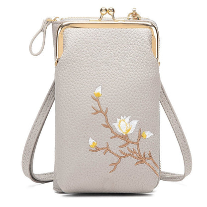 🔥2025 Heißer Verkauf 50% RABATT🔥👜Damen-Sling-Cross-Body-Geldbörse mit Handyhalterung