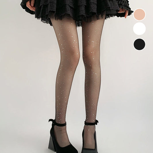 💥Kaufe 1 und erhalte 1 gratis💕Damenmode Sexy Glitzer Paillettenstrümpfe✨