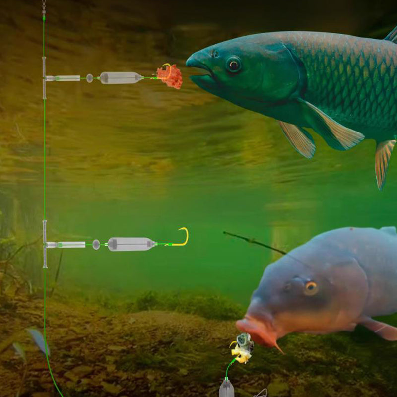 🔥Mehr Kaufen Mehr Sparen🔥🐟3 Haken Anti Drift Bottom Fishing Rig