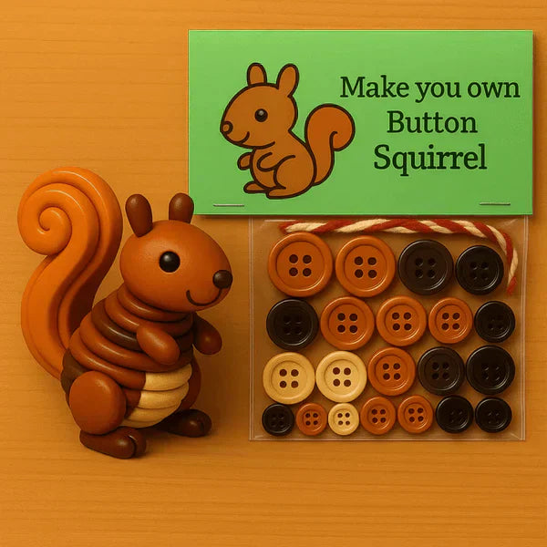 ⏰ Letzter Tag der Aktion: 50 % Rabatt ✨ Tierdekorationen zum Selbermachen mit Knöpfen