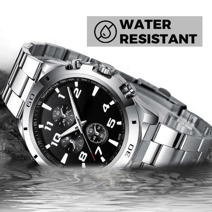 ✨2025 Brandneues Design - Heute mit 50% Rabatt kaufen!✨⌚Wasserdichte Quarzuhr mit Leuchtmasse