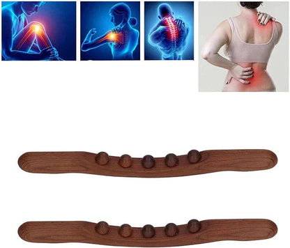 🎁2025 Neues Design🥰Lymphmassagestab aus Holz