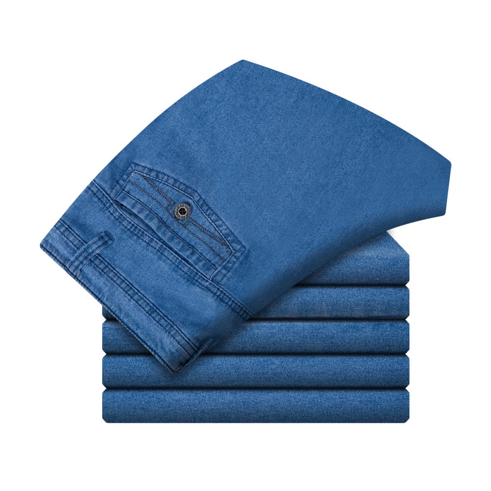 🔥Heiße Verkäufe - 49% RABATT👖🔥Jeans mit hoher Taille und geradem Schnitt für Herren