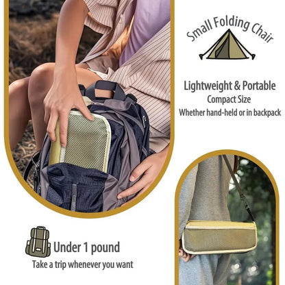 ✨️Hot Verkauf 49% OFF🔥🪑Ultraleichter Klapphocker – trägt bis zu 120 kg