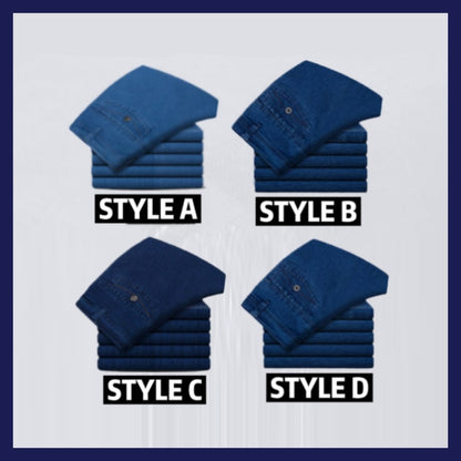 🔥Heiße Verkäufe - 49% RABATT👖🔥Jeans mit hoher Taille und geradem Schnitt für Herren