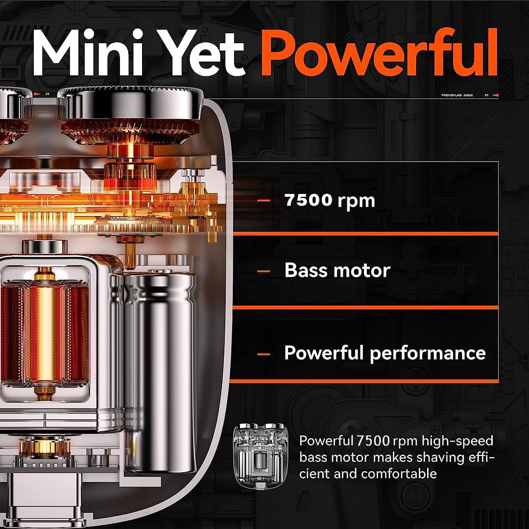 ✨Hot 50% off✨ 2025 New Upgrade Pocket Razor USB Men's Mini Razor Rechargeable Waterproof Compact Electric Razor