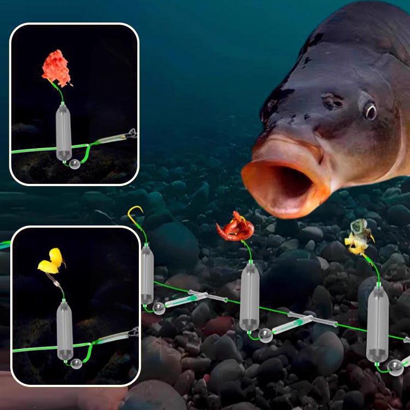 🔥Mehr Kaufen Mehr Sparen🔥🐟3 Haken Anti Drift Bottom Fishing Rig