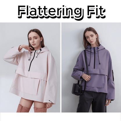 💜New Arrival Hot Sale 💦Wasserdichte 3-in-1-Jacke für Damen – Regen, Wind und Kälte, alles ist abgedeckt【Kostenloser Versand】