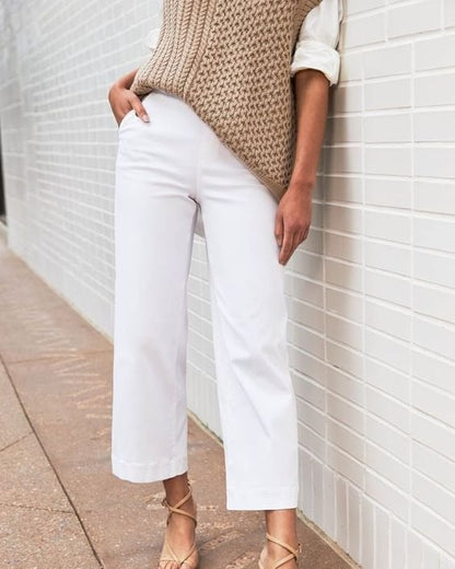 👖2025 HEISSER VERKAUF🔥Stretch-Twill-Shorts mit weitem Bein