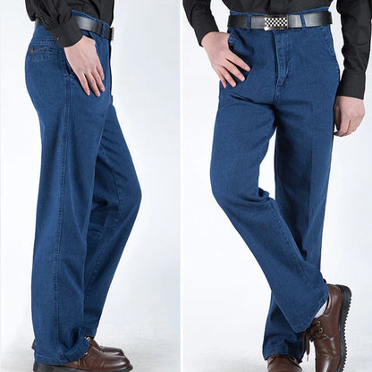 🔥Heiße Verkäufe - 49% RABATT👖🔥Jeans mit hoher Taille und geradem Schnitt für Herren
