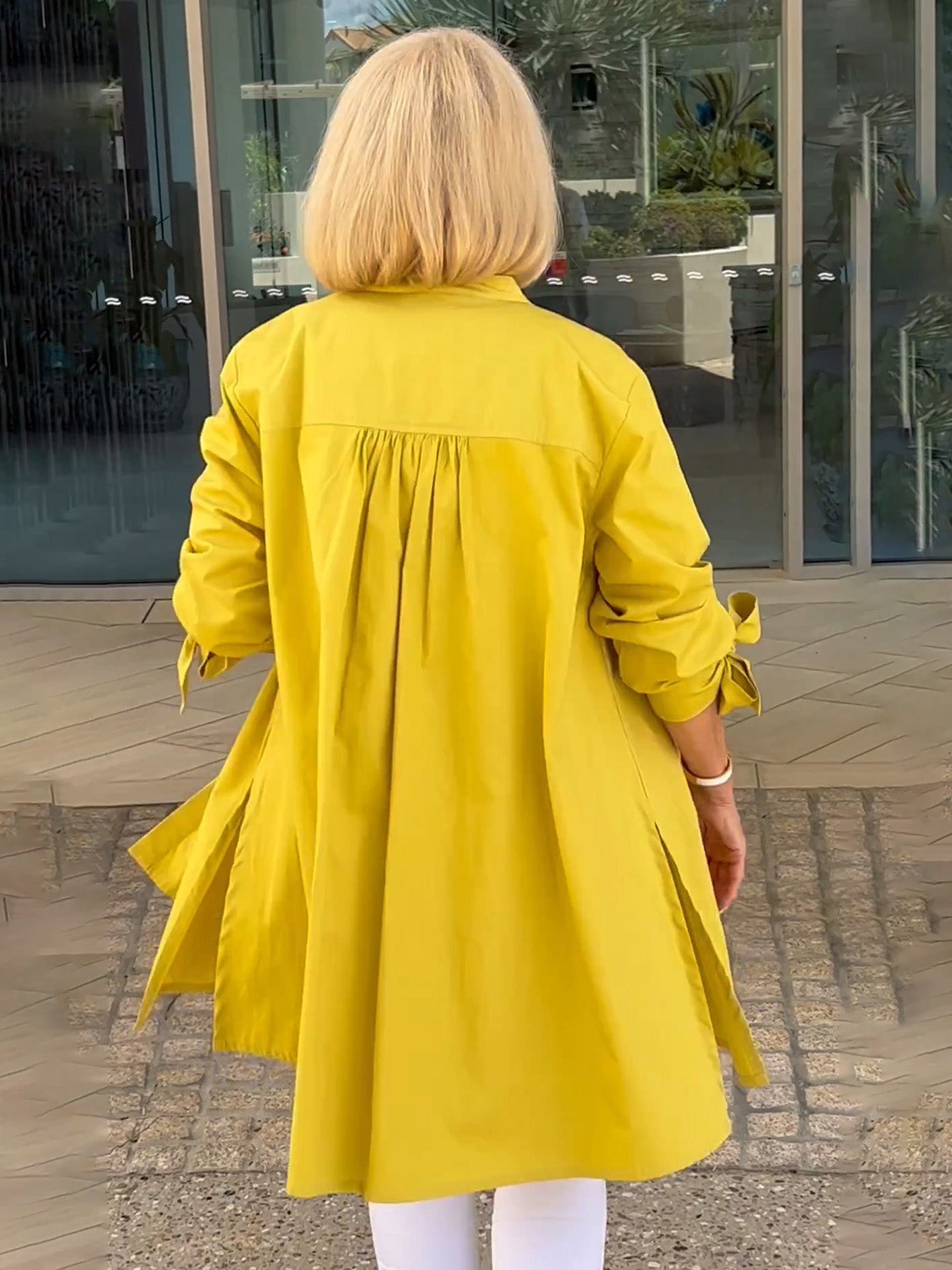 ✨2025 Neues Design✨Langjacken aus einfarbiger Baumwolle