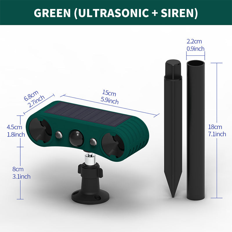🚨Solar-Bewegungsmelder für Außenalarme zur Abwehr von Gefahren🐨✅Kostenlose Lieferung✈️