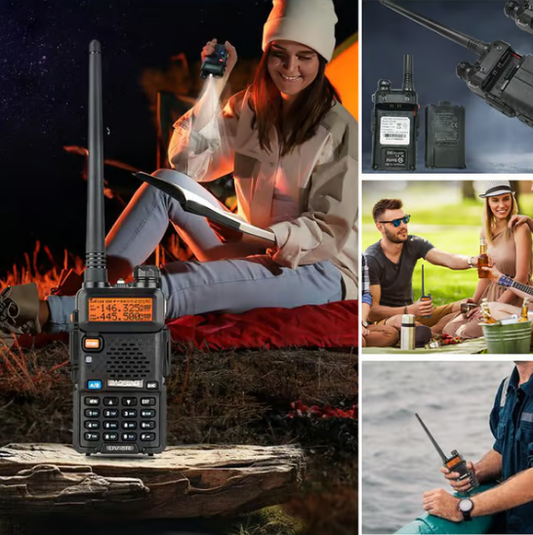 🔥Hot Sale 50% Off🔥📡 UV-5R Amateurfunkgerät mit großer Reichweite UV5R Two Way Radio Dual Band Walkie