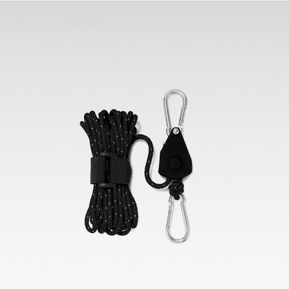 🪢Tragbares verstellbares Fix-Campingseil🌳