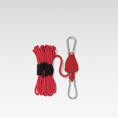 🪢Tragbares verstellbares Fix-Campingseil🌳