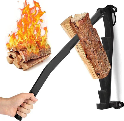 ⏰Begrenzte Zeit 40% Rabatt💥🪵🪓Wandmontierter Holzspalter-Kindlingspalter