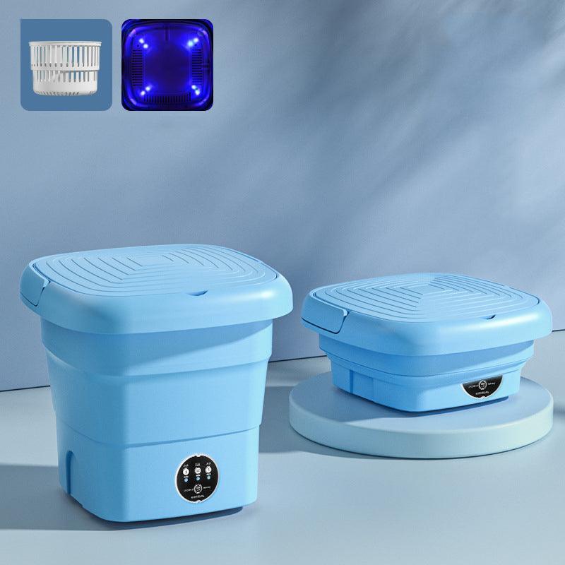 🛁 50% RABATT! Mini faltbare Waschmaschine – Kompakt, einfach zu lagern für Wohnungen und schnelle Wäschewäschen
