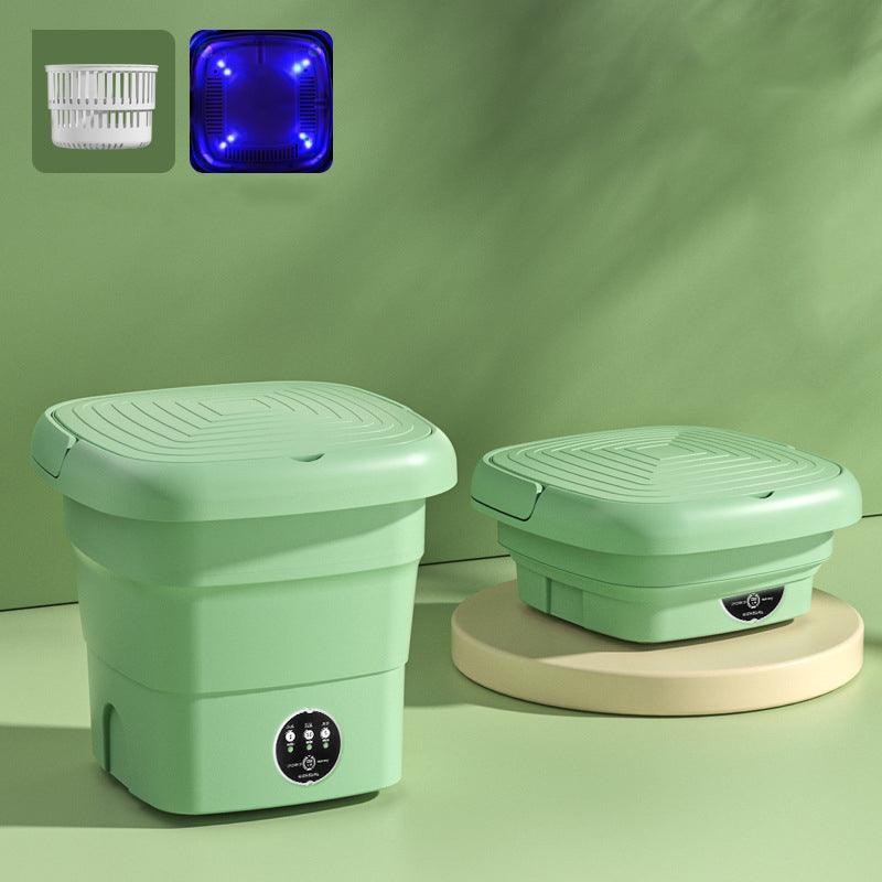 🛁 50% RABATT! Mini faltbare Waschmaschine – Kompakt, einfach zu lagern für Wohnungen und schnelle Wäschewäschen