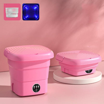 🛁 50% RABATT! Mini faltbare Waschmaschine – Kompakt, einfach zu lagern für Wohnungen und schnelle Wäschewäschen