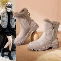 ❄️Damen-Winter-Fleece-Schneestiefel⚡Neu eingetroffen Sale-50 % Rabatt