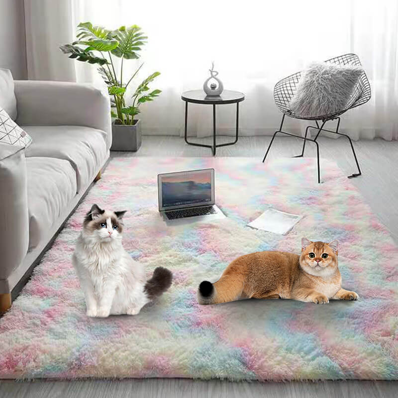 ⏰💖 Kuschelweiche Fußmatte mit Farbverlauf – Gemütlichkeit & Stil für deine Diele 🎨✨ Schmutzfangmatte, waschbar, rutschfest – luxuriöser Eingangsbereich