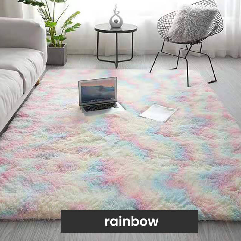 ⏰💖 Kuschelweiche Fußmatte mit Farbverlauf – Gemütlichkeit & Stil für deine Diele 🎨✨ Schmutzfangmatte, waschbar, rutschfest – luxuriöser Eingangsbereich