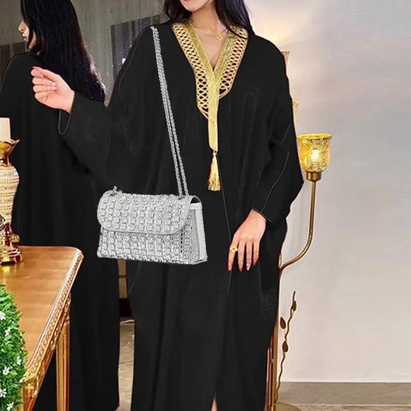 🎁🔥 Neujahrsverkauf 50% OFF.🔥Luxuriöse bunte Strass-Tasche für Frauen