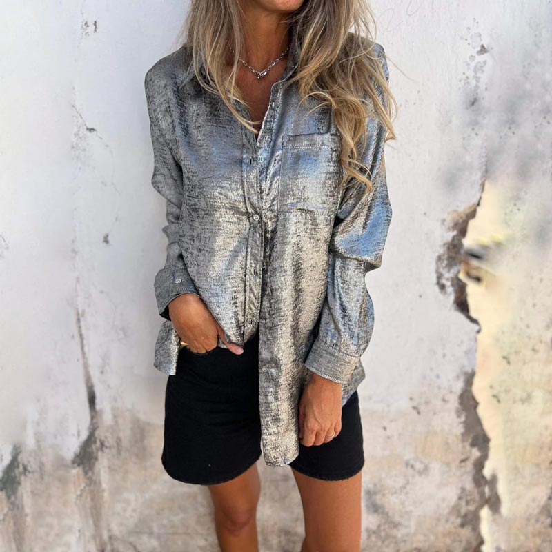 🎁Heißer 27% Rabatt⏳Lässiges, modisches Revershemd aus Wildleder