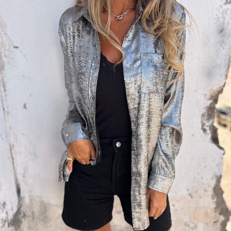 🎁Heißer 27% Rabatt⏳Lässiges, modisches Revershemd aus Wildleder