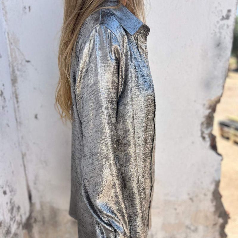 🎁Heißer 27% Rabatt⏳Lässiges, modisches Revershemd aus Wildleder