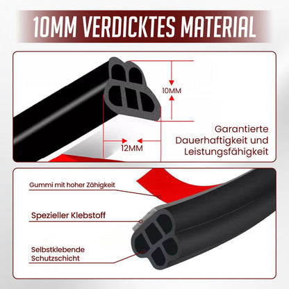🚗40% Rabatt 🧷Staubdichtes Gummidichtband zur Lärmminderung für Auto