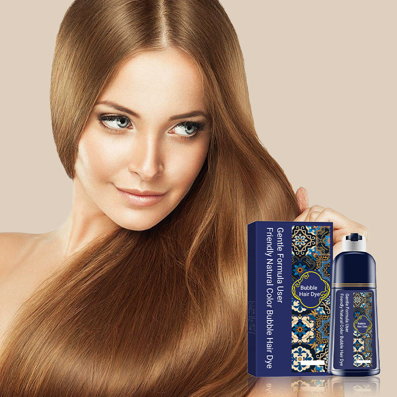 Sanfte Formel Benutzerfreundlich Natürliche Farbe Blase Haarfärbemittel