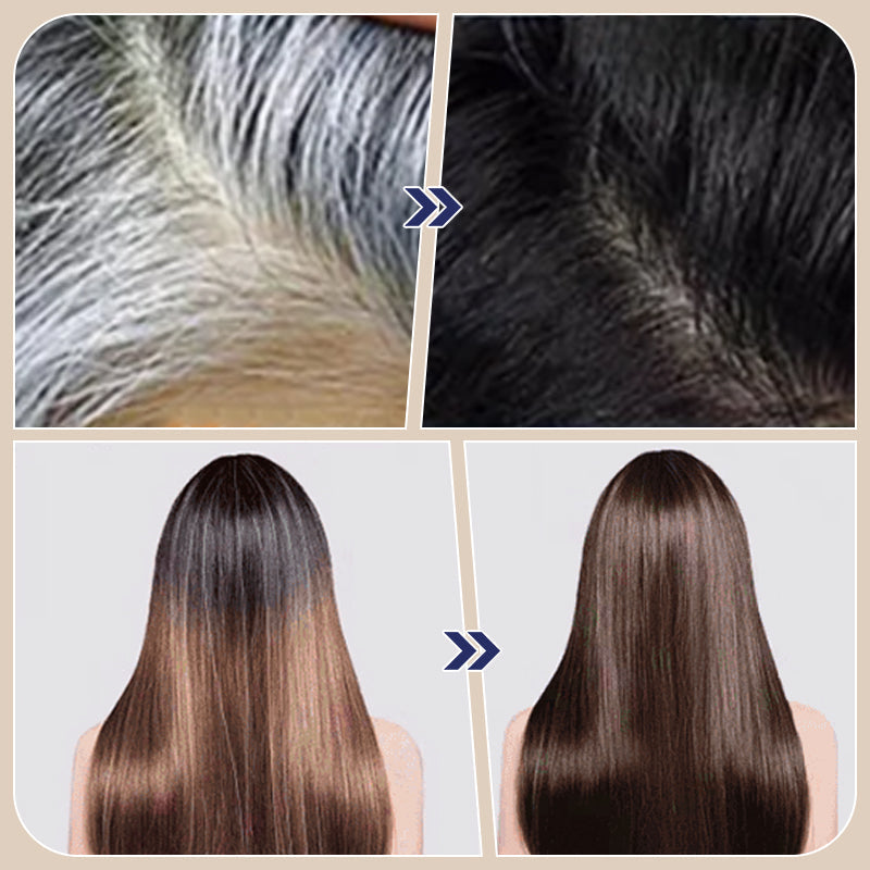 Sanfte Formel Benutzerfreundlich Natürliche Farbe Blase Haarfärbemittel