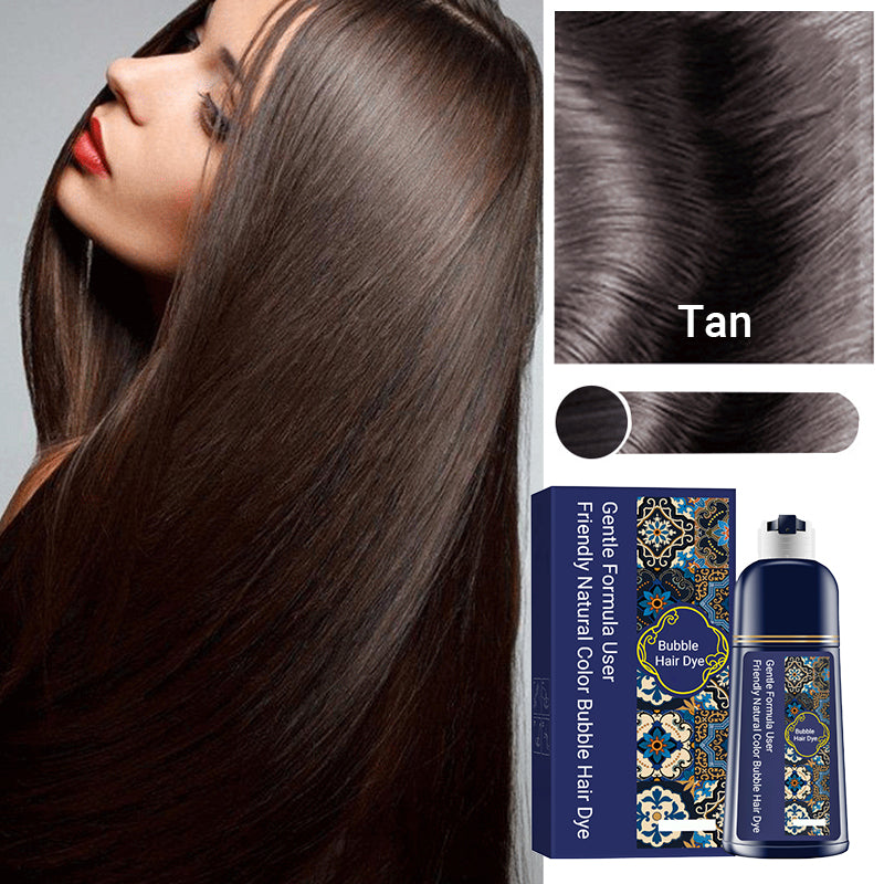 Sanfte Formel Benutzerfreundlich Natürliche Farbe Blase Haarfärbemittel