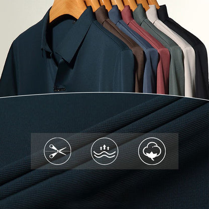 🎁Hot Sale 55% OFF⏳Men's Casual Revers Atmungsaktiv Knitterfrei T-shirt