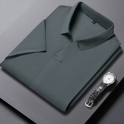 👕💯Men's Casual Revers Atmungsaktiv Knitterfrei T-shirt