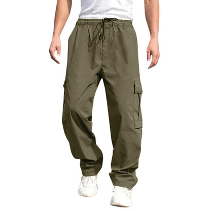 Lose sitzende Freizeithose für Männer mit mehreren Taschen