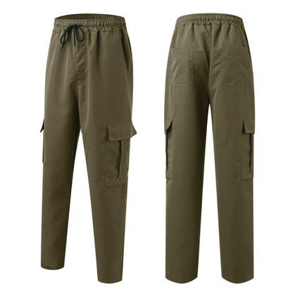 Lose sitzende Freizeithose für Männer mit mehreren Taschen