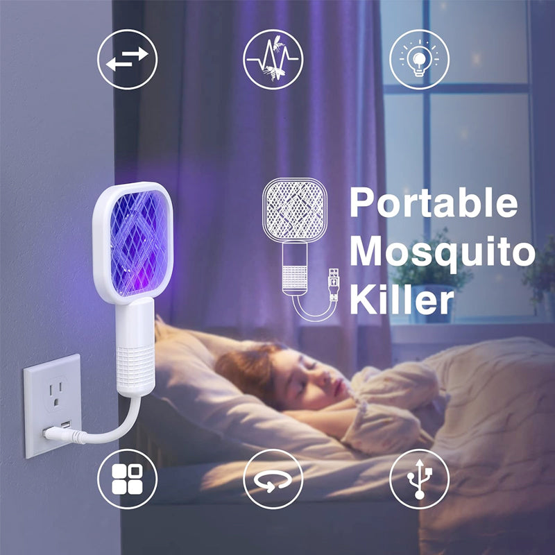 USB Mini Elektrische Fliegenklatsche für Mücken