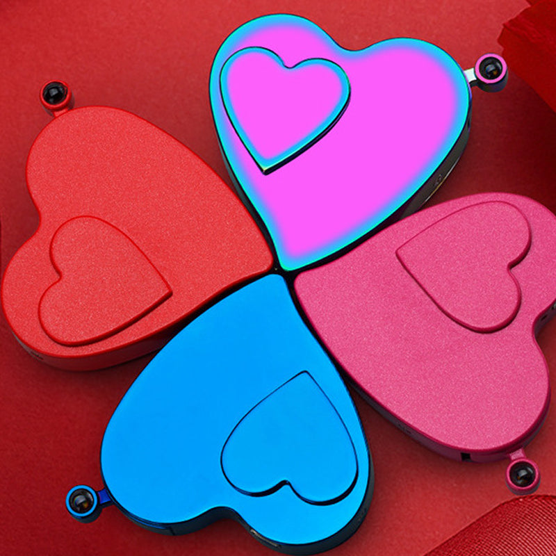 💕Kreatives Feuerzeug in Herzform für Gas und Strom