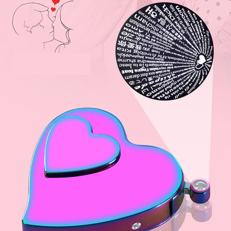 💕Kreatives Feuerzeug in Herzform für Gas und Strom