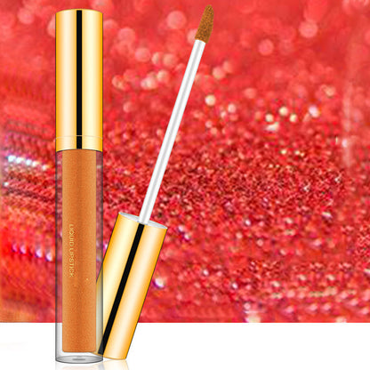 ✨💄Tagesangebot: Glänzender Metallic-Lipstick – 1+1 gratis! (Nur heute)