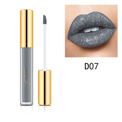 ✨💄Tagesangebot: Glänzender Metallic-Lipstick – 1+1 gratis! (Nur heute)
