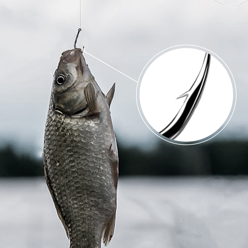 Professionelle Teflon-Angelhaken mit Widerhaken