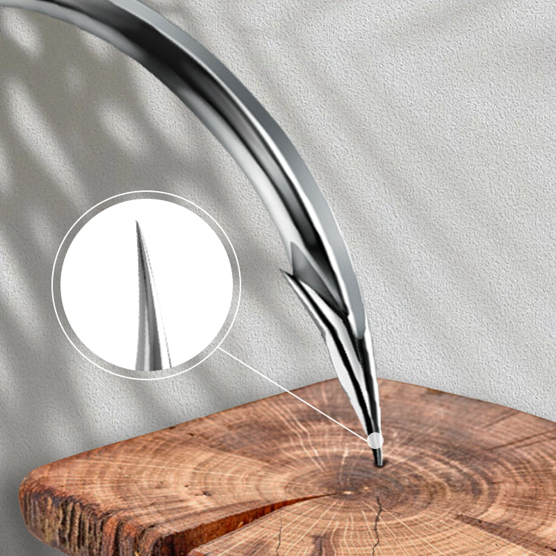 Professionelle Teflon-Angelhaken mit Widerhaken