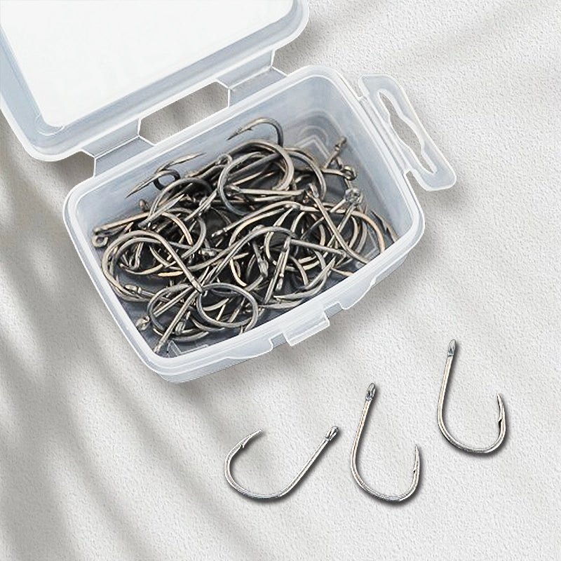 Professionelle Teflon-Angelhaken mit Widerhaken